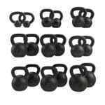 Kit Kettlebell Iron Cast 372Kg - ALPHA