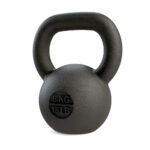KETTLEBELL IRON CAST FERRO FUNDIDO 8KG (18LBS) - BLACK 1.2" - ALPHA - Imagem 2