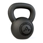 KETTLEBELL IRON CAST FERRO FUNDIDO 16KG (35LBS) - BLACK 1.2" - ALPHA