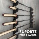 Suporte Horizontal de Barras de Parede 6 barras - ALPHA - Imagem 2