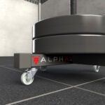 Suporte de Anilhas Chão c/ Rodízios - ALPHA - Imagem 2
