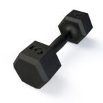 Dumbbell Sextavado em Ferro Fundido 5kg - ALPHA