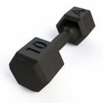 Dumbbell Sextavado em Ferro Fundido 10kg - ALPHA