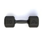 Dumbbell Sextavado em Ferro Fundido 10kg - ALPHA - Imagem 2