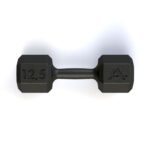Dumbbell Sextavado em Ferro Fundido 12,5kg - ALPHA - Imagem 2