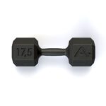 Dumbbell Sextavado em Ferro Fundido 17,5kg - ALPHA - Imagem 2
