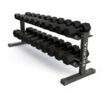 KIT com 20 Dumbbells + Estante (pares do 12,5 ao 35kg) - ALPHA