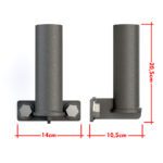 Suporte de Barra Individual para Rigs e Racks (base horizontal) - ALPHA - Imagem 4