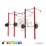 Rack de Parede  Crosstraining 3 módulos-1,88x1,57x3,00(LxPxH) - ALPHA