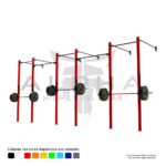 Rack de Parede  Crosstraining 5 módulos-4,52x1,57x3,00(LxPxH) - ALPHA