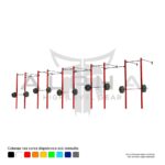 Rack de Parede  Crosstraining 9 módulos-9,80x1,57x3,00(LxPxH) - ALPHA