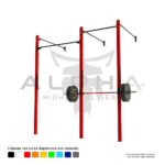 Rack de Parede  Crosstraining 2 módulos-1,71x1,57x3,00(LxPxH) - ALPHA
