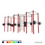 Rack Central  Crosstraining 5 módulos duplos -4,52x1,64x3,00 (LxPxH) - ALPHA