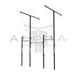 Rack de Parede Intercalado Crosstraining 3 módulos-3,78x1,57x3,00/5,00 (LxPxH) - ALPHA - Imagem 2
