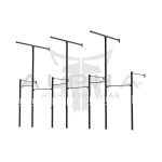 Rack de Parede Intercalado Crosstraining 6 módulos-7,99x1,57x3,00/5,00 (LxPxH) - ALPHA - Imagem 2