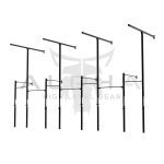 Rack de Parede Intercalado Crosstraining 7 módulos-9,06x1,57x3,00/5,00 (LxPxH) - ALPHA - Imagem 2