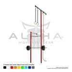 Rack de Parede Intercalado Crosstraining 1 módulos-1,14x1,57x3,00/5,00 (LxPxH) - ALPHA