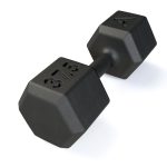 Dumbbell Sextavado em Ferro Fundido 37,5kg - ALPHA