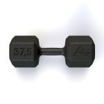 Dumbbell Sextavado em Ferro Fundido 37,5kg - ALPHA - Imagem 2