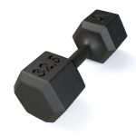 Dumbbell Sextavado em Ferro Fundido 32,5kg - ALPHA