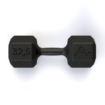 Dumbbell Sextavado em Ferro Fundido 32,5kg - ALPHA - Imagem 2