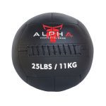 Wall Ball Couro Legítimo 2.0 de 25lbs (11kg) - Wallball, Medicine Ball, Medball, Med Ball, Slam Ball, Slamball