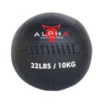 Wall Ball Couro Legítimo 2.0 de 22lbs (10kg) - Wallball, Medicine Ball, Medball, Med Ball, Slam Ball, Slamball