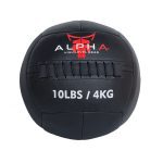 Wall Ball Couro Legítimo 2.0 de 10lbs (4kg) - Wallball, Medicine Ball, Medball, Med Ball, Slam Ball, Slamball