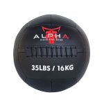 Wall Ball Couro Legítimo 2.0 de 35lbs (16kg) - Wallball, Medicine Ball, Medball, Med Ball, Slam Ball, Slamball