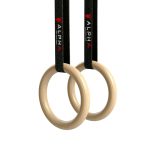 Argolas de Madeira para Ginástica Olímpica Ø23X3 + Cinta 6m (par) - ALPHA