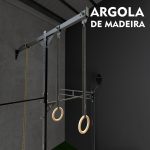 Argolas de Madeira para Ginástica Olímpica Ø23X3 + Cinta 6m (par) - ALPHA - Imagem 6