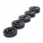 Kit Anilhas Olímpicas Fracionais Injetadas 30kg