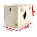 Box Jump / Caixa de Salto 500x600x750mm - ALPHA - Imagem 2