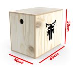 Box Jump / Caixa de Salto 400x500x600mm - ALPHA - Imagem 2